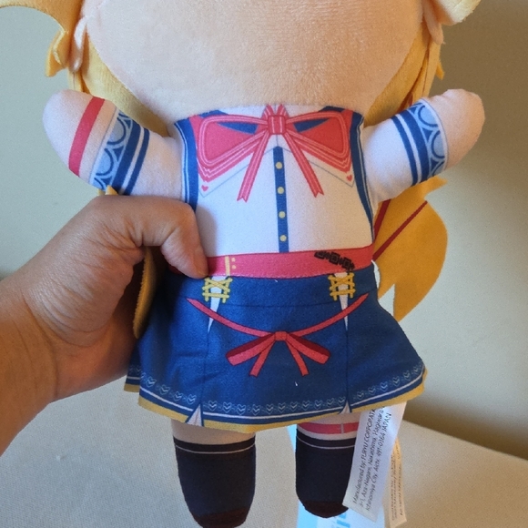 Hololive JP Haato Haachama Nesoberi Laying Down Furyuu Plush Round 1 Exclusive - Picture 5 of 13